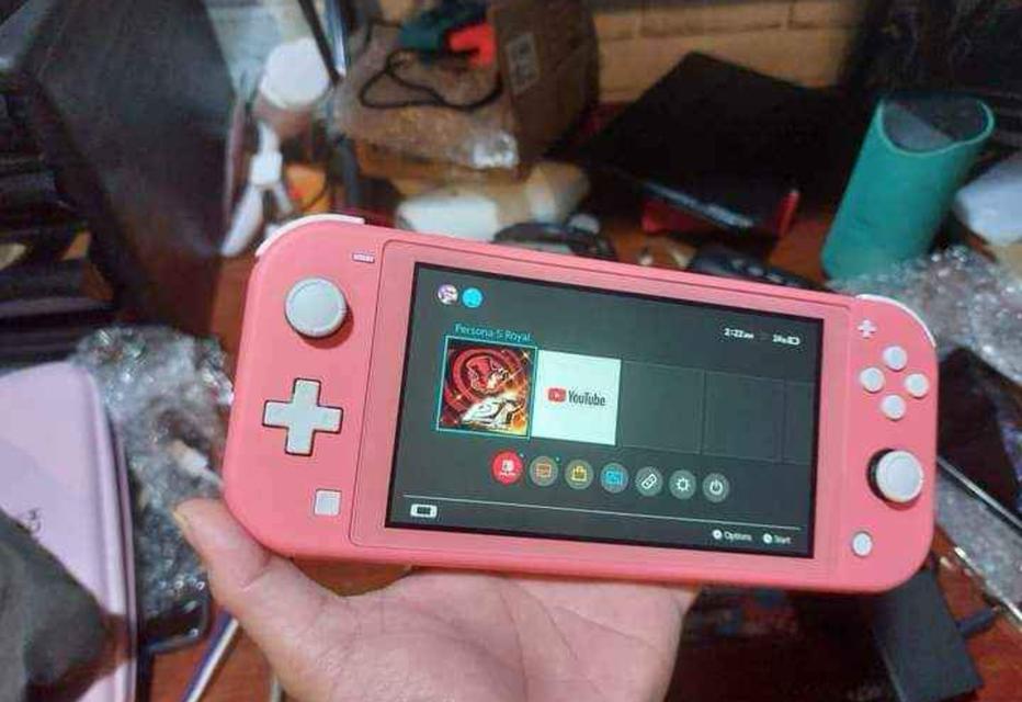 Nintendo Switch Lite สีชมพู