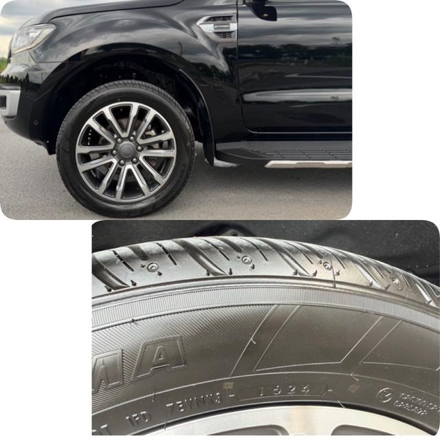 รหัสรถ AP9009 Ford Everest 2.0 Bi-Turbo 4WD Titanium Plus สีดำ ปี 2018 19