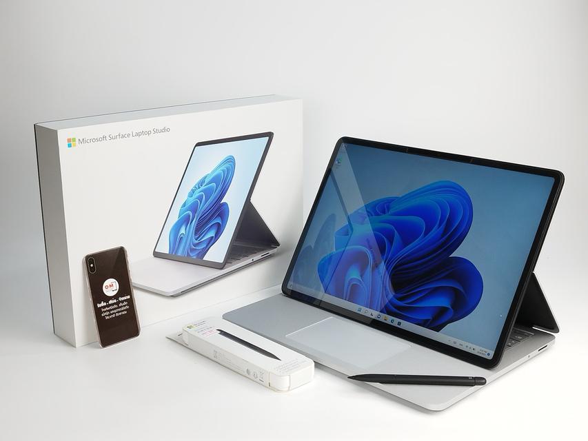 ขาย/แลก Microsoft Surface Laptop Studio i7-11370H Ram32 SSD 1TB RTX3050Ti ศูนย์ไทย สวยมาก พร้อม Slim Pen2 เพียง 59900.- 1