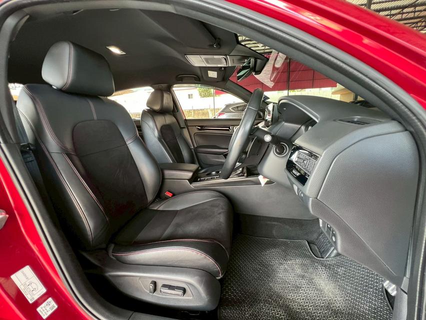 ปี 2022 HONDA CIVIC, 2.0 e:HEV RSโฉม FE ปี21-ปัจจุบัน สีแดง เกียร์ออโต้ เบนซิน/ไฟฟ้ามือเดียวป้ายแด 8