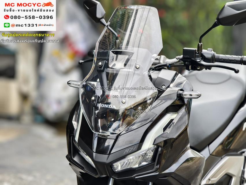 Adv 160i 2024 วิ่ง2000โลแท้ รถบ้านแท้มือเดียว กุญแจบุคเซอวิสครบๆ สภาพใหม่มาก No1101 11