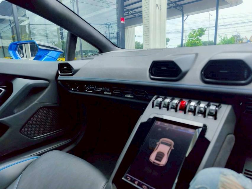 รหัสรถ KPV53 2021 Lamborghini Huracan Evo AWD(ขับ4ล้อ) สี Metallic blue 10