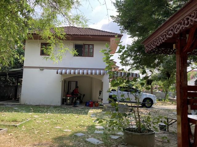 ให้เช่าบ้านเดี่ยวย่านพุทธมณฑล สาย 2 เนื้อที่ 130 ตร. ว. หลังมุม หมู่บ้านทิพย์มณฑล พุทธมณฑล สาย 2 วิวริมคลอง 3
