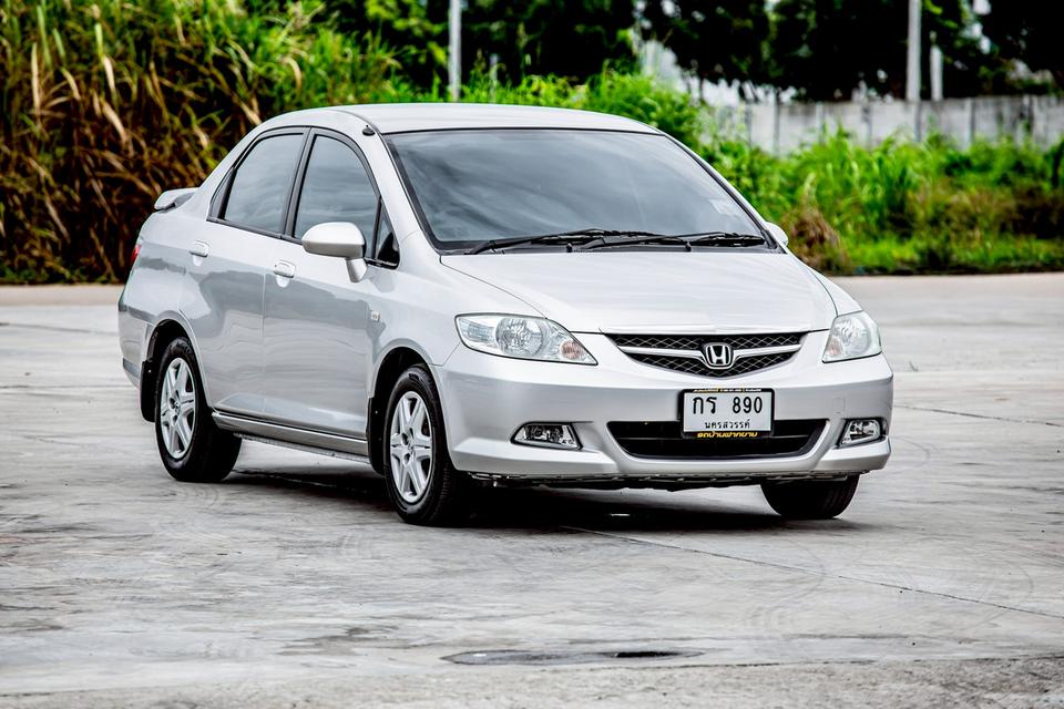 Honda City 1.5S ZX เกียร์ออโต้ ปี 2007 สีเทา