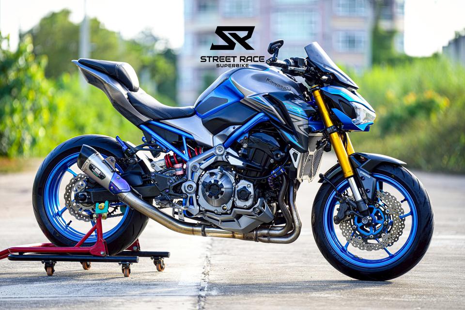 2017 Kawasaki z900 spacial รถปี 2017 น้ำเงิน รถสวย ไมล์แค่ 25,xxx กม 5