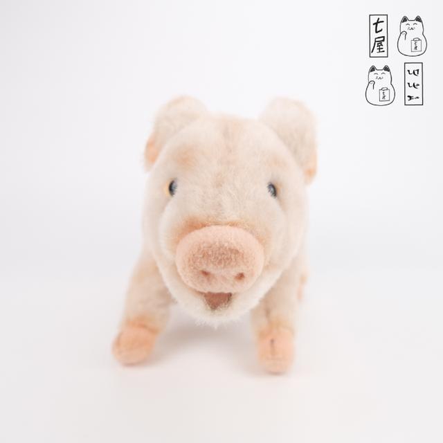 ตุ๊กตา หมู ลูกหมู 🐷 Piglet Plush Standing ~ HANSA ~ Farm Animals ~ Jumbo 30 cm ✨ รูปย่อยที่ 4