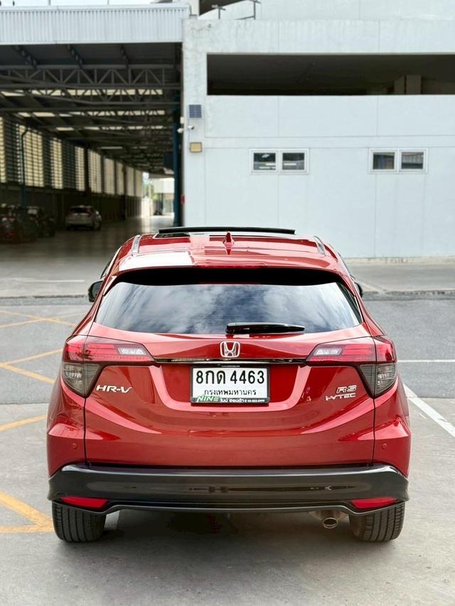 HONDA HRV 1.8RS TOP 2019 สีแดง MINOR CHANGE มือเดียวป้ายแดง