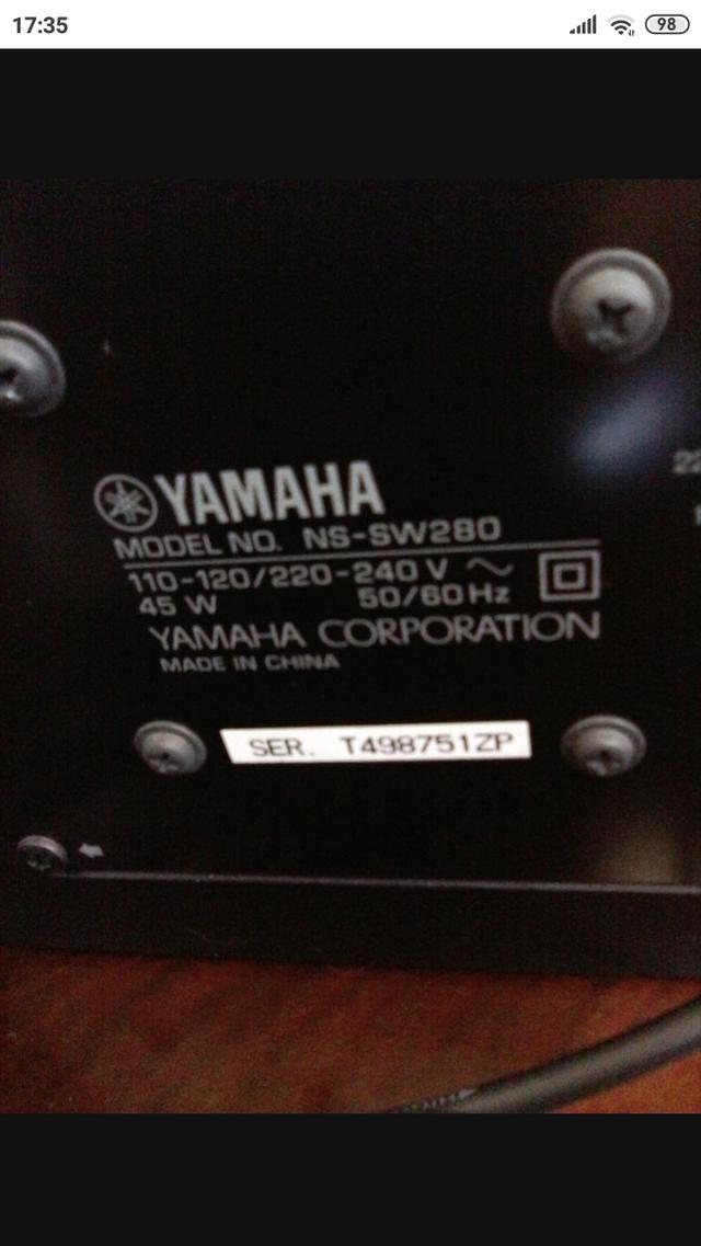 Yamaha ชุดโฮม 5.1 รวมแอมป์ รูปย่อยที่ 2