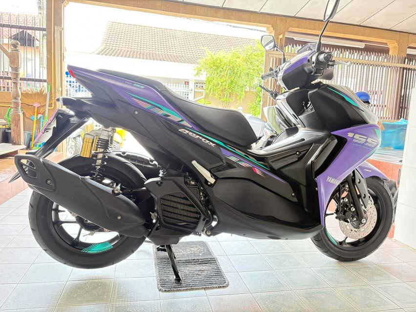Aerox ABS Connected กุญแจครบ ไม่ล้ม ไม่ชน สภาพพร้อมใช้ เครื่องเดิม ศูนย์ดี ชุดสีสวย มีรับประกัน วิ่ง8000 ปลายปี67 6