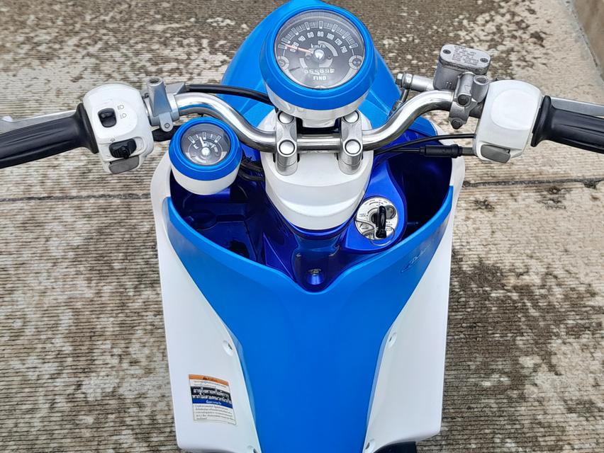Yamaha Fino Fi 115i ปี2014 สีขาว-ฟ้า-น้ำเงิน 18