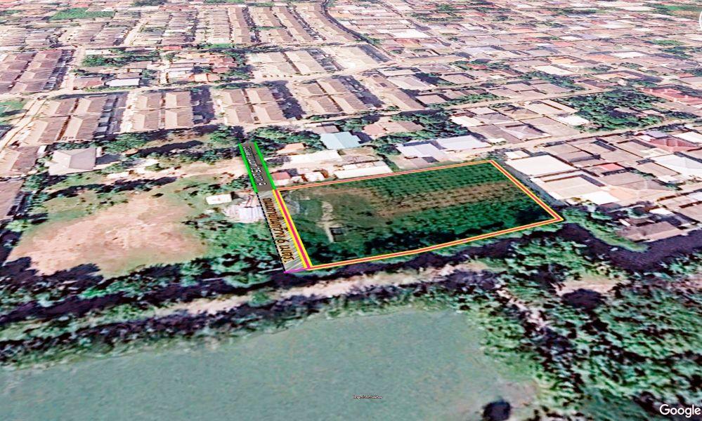 ขายหรือให้เช่าที่ดินถมแล้ว 640 ตร.ว. ซอยติวานนท์ 25 แคราย ทำเลดี ใกล้รถไฟฟ้าสายสีชมพูและรถไฟฟ้าสายสีม่วง 1