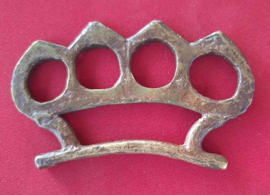 สนับมือทองเหลืองโบราณ รูปย่อยที่ 2