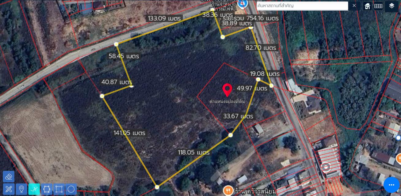 ขายที่ดิน 18 ไร่เศษ ใจกลางพนมสารคาม ผังสีส้ม(ม.6) ติดถนน 2 ด้าน ทำเลหายาก 7