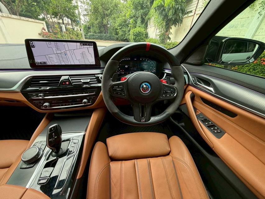 5xx,xxx บาท ไม่มีเฉี่ยวชน สีเดิม ประวัติดีเข้าศูนย์ตลอด Bmw 520D Msport Lci 2021 ดีเซล สีเทา รูปที่ 7