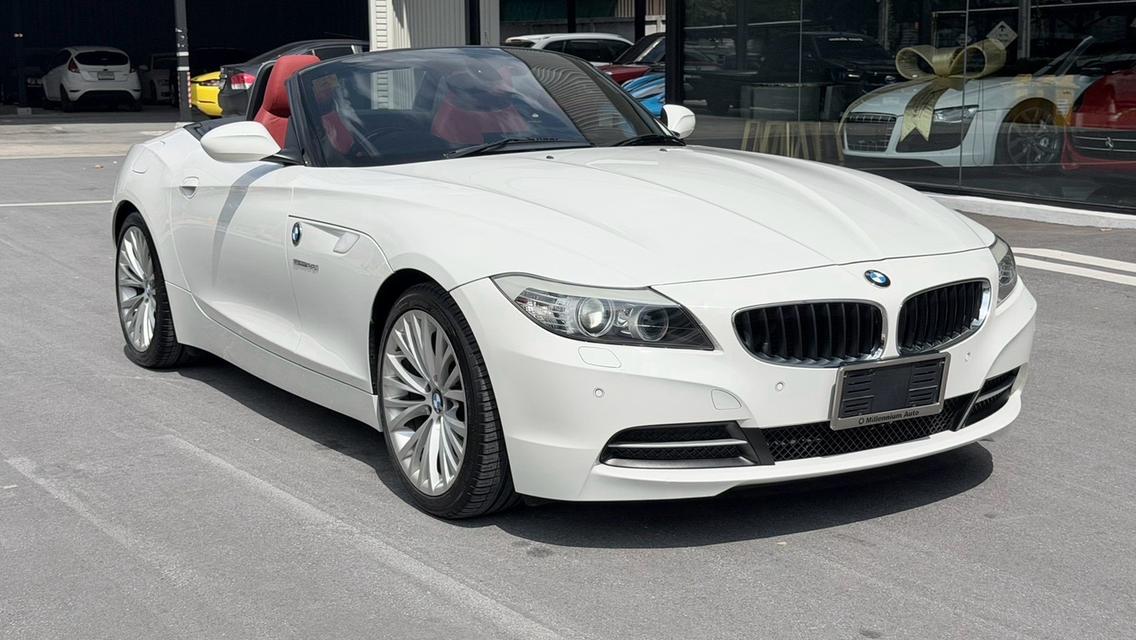 2010 BMW Z4 2.5 sDrive23i สีขาว Milage 40,XXX KM สวยที่สุดเท่าที่เคยเห็น เดิมทุกจุด รถศูนย์ Millennium auto เข้าศูนย์ เซอร์วิสศูนย์ทุกระยะ รูปที่ 5