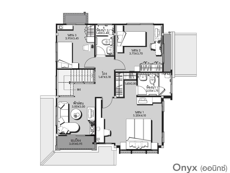 ขายบ้านเดี่ยวหรู พร้อมอยู่ ในโครงการ มัณฑนา พระราม 9 – ศรีนครินทร์ แถมเฟอร์นิเจอร์ และแอร์ 5 เครื่อง 10