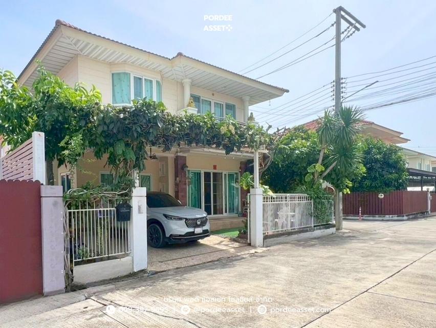 ขาย!! บ้านเดี่ยว ศุภาลัย วิลล์ ศรีสมาน-ปทุมธานี ( หลังมุม ขนาด 51 ตร.ว.) ซ.ธรรมสุธีย์ เมืองปทุมธานี   : Supalai ville Srisaman-Pathumthani 2