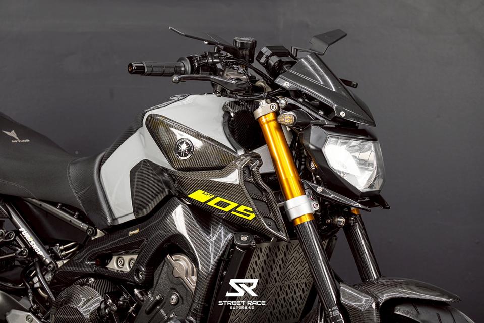 2016 Yamaha 🔥 mt-09 ปี 2016 🔥 สีเทาสุดเข้ม คาร์บอนแน่น ของแต่งจัดเต็ม พร้อมซิ่ง 😈🏍️ รูปที่ 12