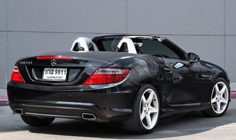 BENZ SLK-CLASS สีดำสวยมาก 6