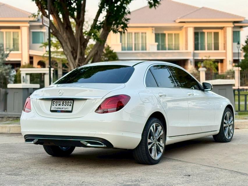 รหัสรถ AVA8302 ✅ Benz C220d ดีเซลล้วน W205 ปี 2021 รูปที่ 4