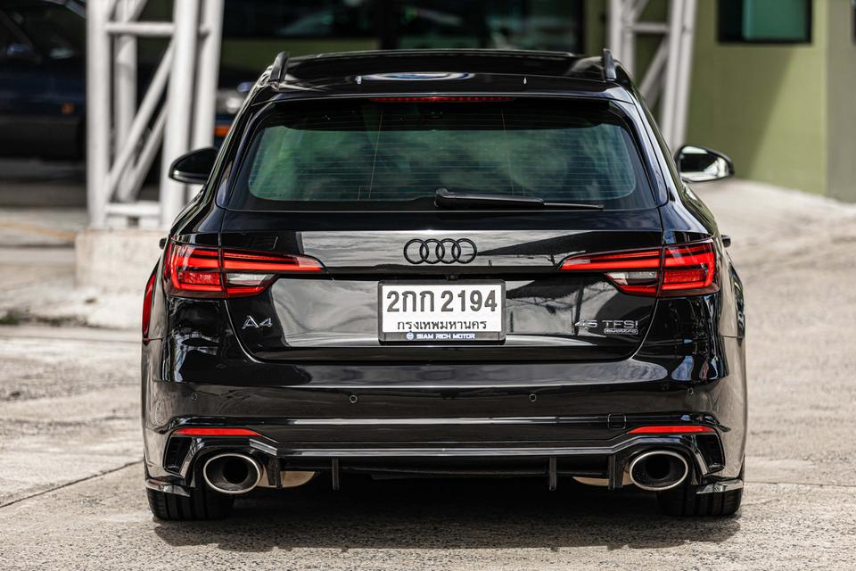 Audi A4 Avant 45 TFSI Quattro S-Line Black Edition 2020 รถเจ้าของเดียว รูปที่ 5