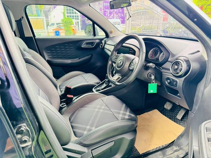 MG 3 ตัว V Sunroof เครื่อง1.5cc.AUTOปี 2021 -หลังคา Sunroof i-Smart เบาะหนังกึ่งผ้า ครูซคอนโทรล กล้องมองหลัง  ช่วงล่าง Euro Tuning -fulloption 7