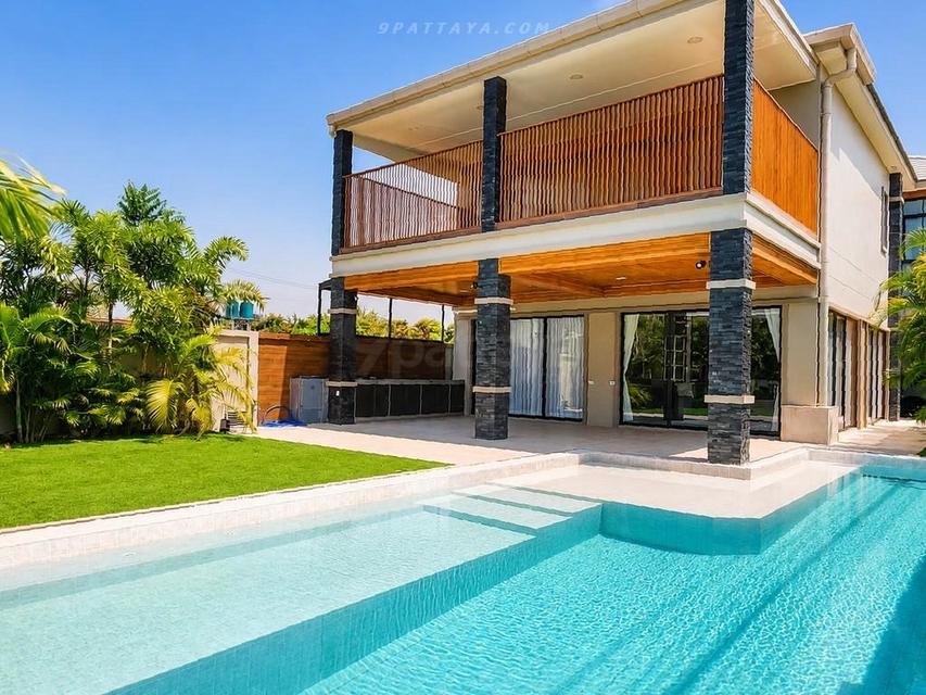 For Rent — Brand-New 2-Storey Pool Villa near Mabprachan LakeBrand-new fully furnished 2-storey house for rent at The Shade Villas, 1