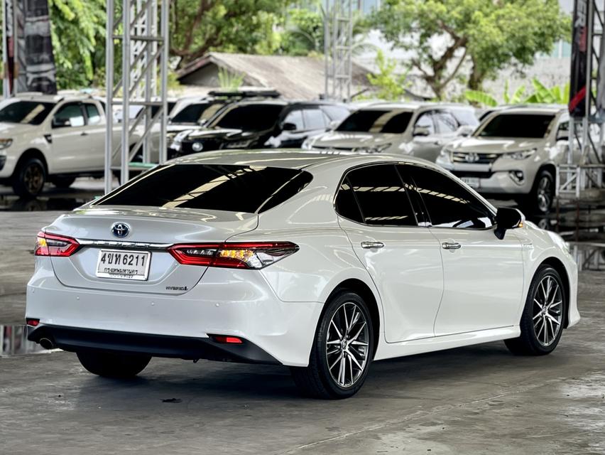 2023 TOYOTA CAMRY 2.5 HEV PREMIUM LUXURY สีขาว เลขไมล์ 36307 กม. 4