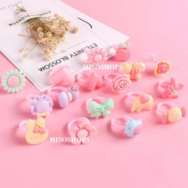 CUTE FASHION RING คอลเลกชันแหวนแฟนตาซีสำหรับเด็ก แหวนดีไซน์น่ารักๆ เสริมสร้างพัฒนาการและแฟชั่น 6