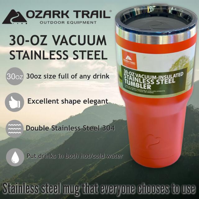 Ozark trail 30oz tumbler แก้วน้ำสแตนเลสเก็บอุหภูมิ 6