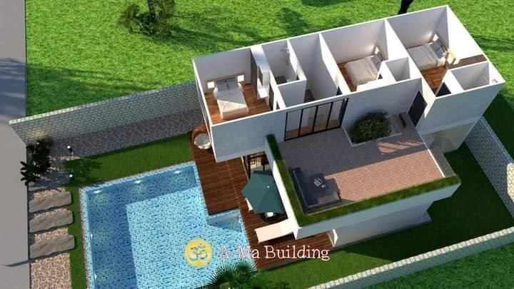 Build villa for customer  on customer 's land (Contractor) 3