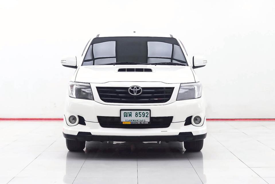 รหัสรถ 1D968 HILUX VIGO 2.5 E TRD SMARTCAB 2013