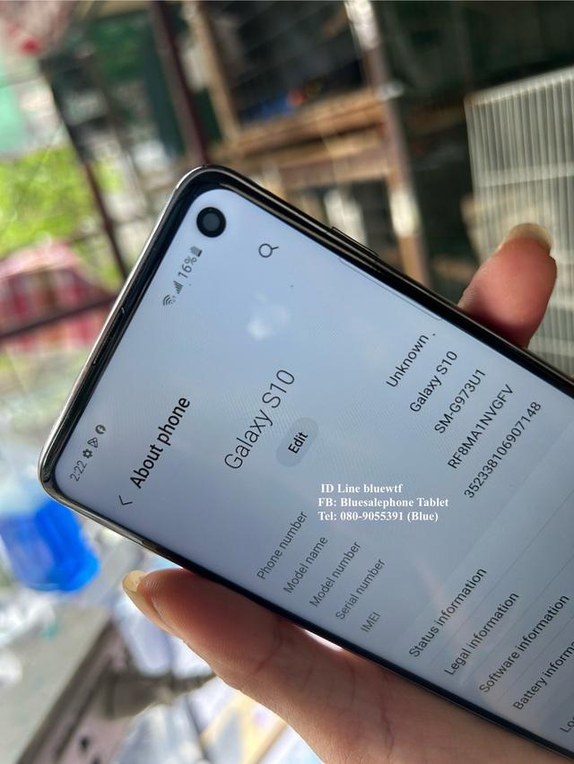 Samsung S10 จอAmoled 6.1นิ้ว ภาพสีสวย Rom128 Ram8 โหลดได้ทุกแอพ ใช้งานปกติหมด ได้ทุกซิม สภาพสวย รูปที่ 4