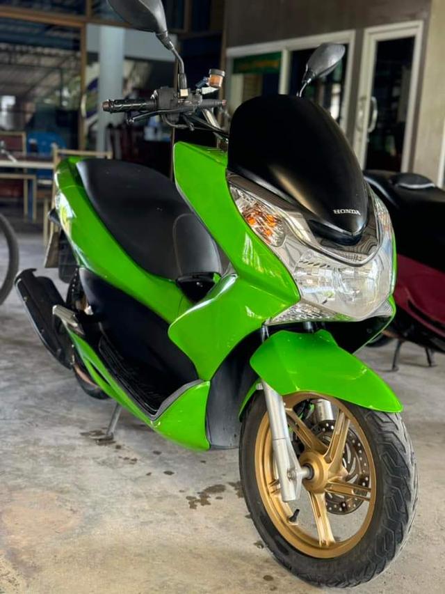 ขายรถมือสอง Honda pcx สีเขียวนีออน 3