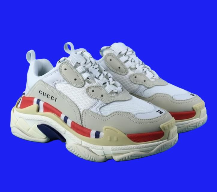 รองเท้า Gucci x Balenciaga collab Sneakers 3