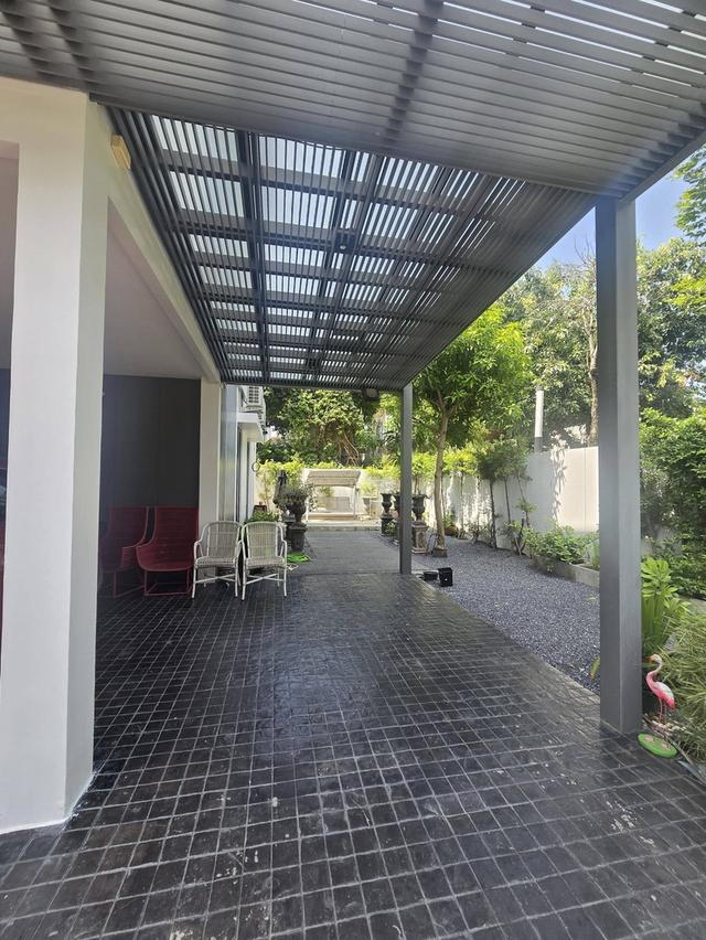 U1464 ให้เช่าบ้านเดี่ยว 3 ชั้น โครงการ The AVA Residence Sukhumvit สุขุมวิท 77 บ้านทำเลดีใกล้รถไฟฟ้า mrtศรีนุช เดินทางสะดวก 2