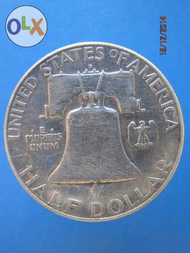 890 เหรียญเนื้อเงินล้วน  HALF DOLLAR ปี1964 1962 1942 1