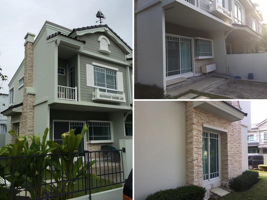 ปรับราคาลดพิเศษ!! ทาวน์โฮม 2 ชั้น โครงการ Villaggio Bangna ใกล้ ABAC บางนา เนื้อที่ 31.8 ตร.วา 2 ห้องนอน 3 ห้องน้ำ หลังมุม 2