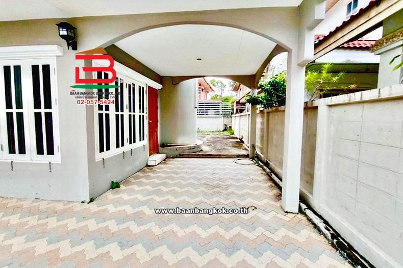 บ้านเดี่ยว เนื้อที่ 64 ตรว. หมู่บ้านปรารถนาคันทรีโฮม ใกล้โรงพยาบาลธัญบุรี เขตธัญบุรี ปทุมธานี 2