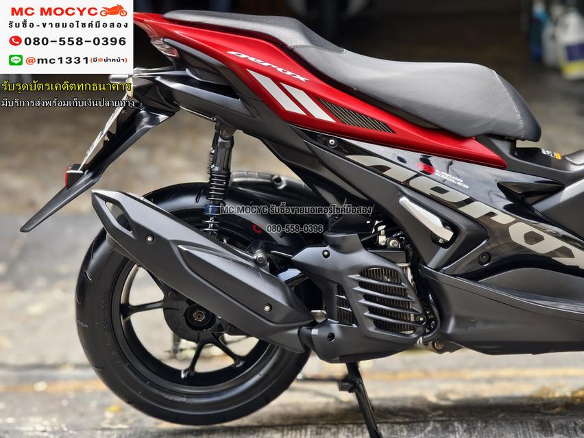 Aerox 2017 รถบ้านแท้มือเดียวเครื่องท่อเดิม กุญแจบุคเซอวิสครบ เล่มเขียวชุดโอนครบ No1216   14