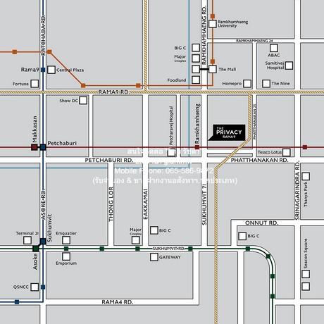 Condominium The Privacy Rama 9 1 นอน 1 ห้องน้ำ 27ตรม 13500 THAI BAHT ไม่ไกลจาก รถไฟฟ้า BTS พระโขนง ดีลดีสุด ณ จุดนี้ กรุ 2