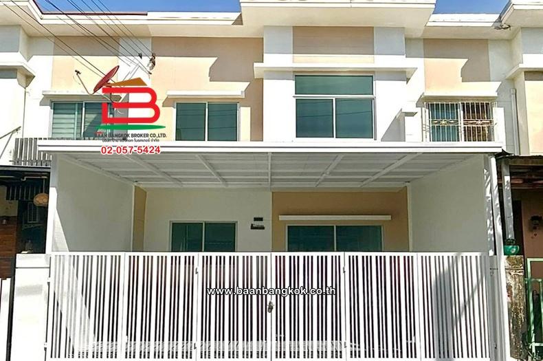 ทาวน์เฮาส์ โครงการ โนโววิลล์ ลำลูกกาคลอง 3 เนื้อที่ 20.2 ตรว. ซอยเลียบคลอง 3 ถนนลำลูกกา ตำบลลาดสวาย อำเภอลำลูกกา จังหวัดปทุมธานี 1