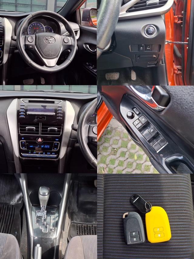 รหัสรถ KN1348 TOYOTA YARIS 1.2 G  ปี 2017 10