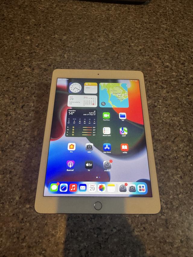 ขายiPadAir2สีหายากSilver64กิ๊กWifi Celluerใส่ซิมได้ไร้รอยตกใช้งานดีทุกๆฟังชั่นถูกๆ