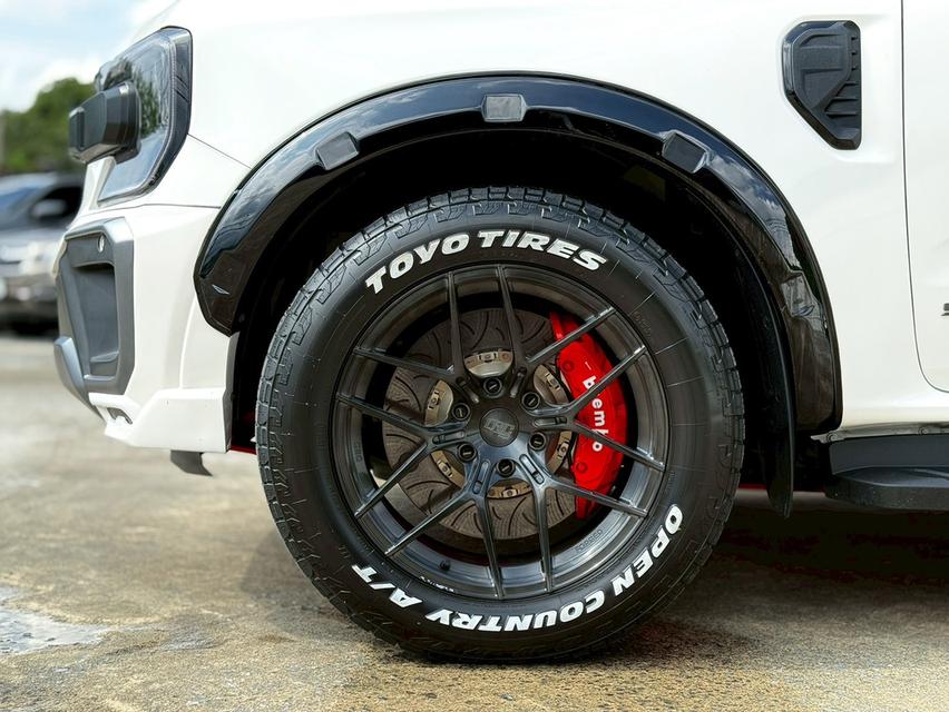 ปี 2024 FORD EVEREST, 2.0 TURBO SPORT โฉม ปี22-ปัจจุบัน สีขาว มือเดียวป้ายแดง 9