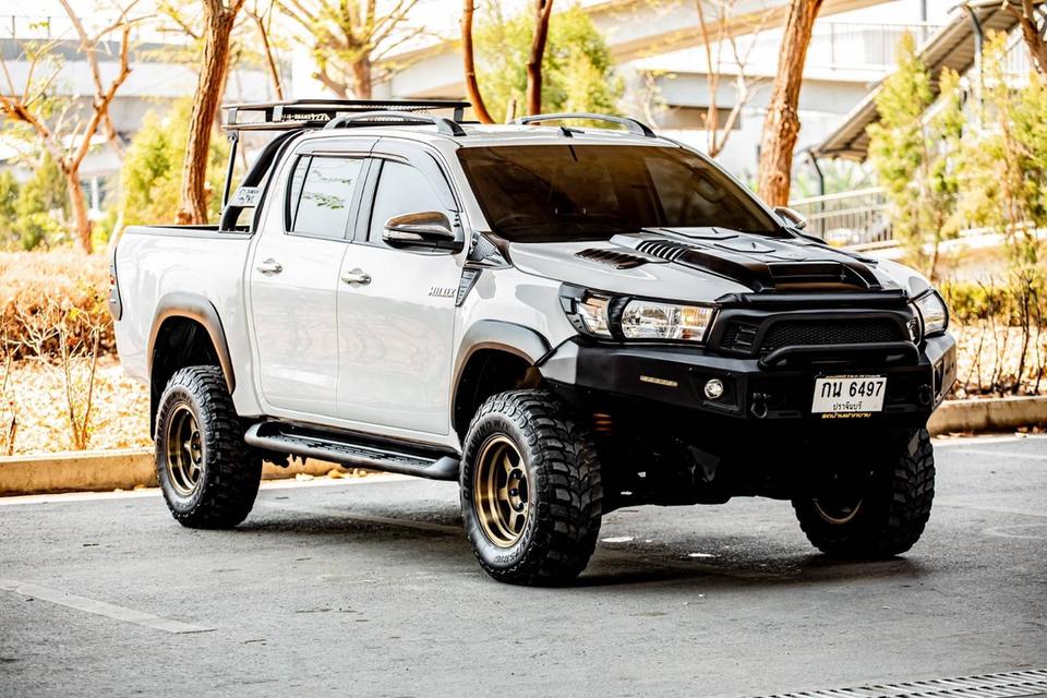 Toyota Revo Prerunner Double Cab 2.4E สีขาว ปี 2016  4