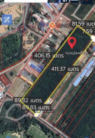 ให้เช่าที่ดินผังม่วงใกล้ปิ่นทอง 5 ชลบุรี ผังม่วงลาย บนเนื้อที่ 20-1-16 ไร่ เขาคันทรง ศรีราชา ชลบุรี 4