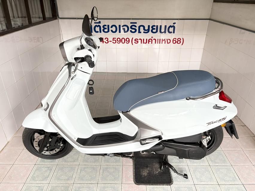 Tuscany150 Keyless ไมล์แท้ สภาพใสกริ๊บ รถมือเดียว ไม่เคยล้ม สีเดิมบางๆ จัดส่งได้ทั่วไทย มีเก็บปลายทาง วิ่ง3000 ปลายปี67