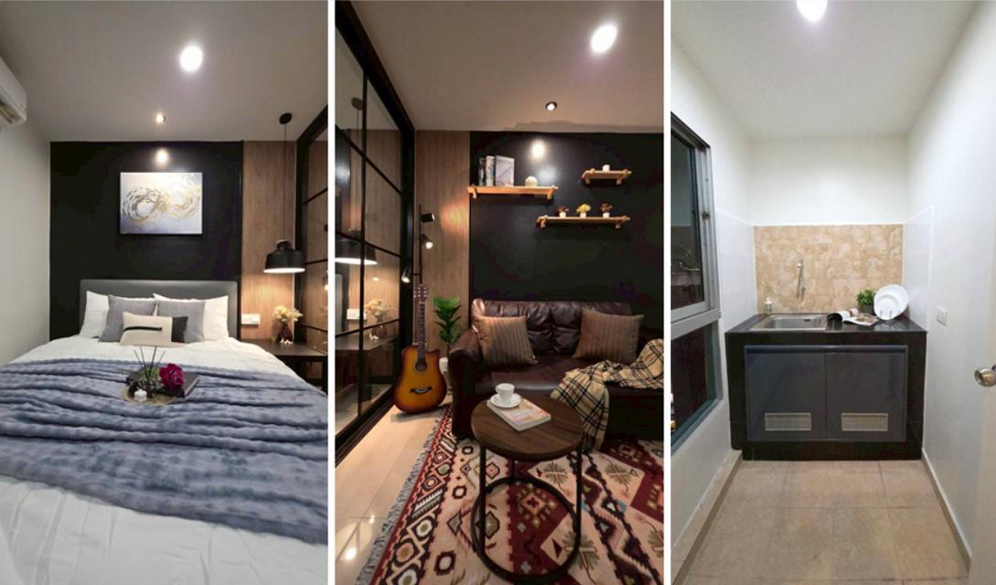 คอนโด รีเจ้นท์โฮม 7/1 ใกล้ BTS บางนา ขนาด 32 ตารางเมตร 1 ห้องนอน ชั้น8 ตึกD ตกแต่งใหม่ตามรูป 7