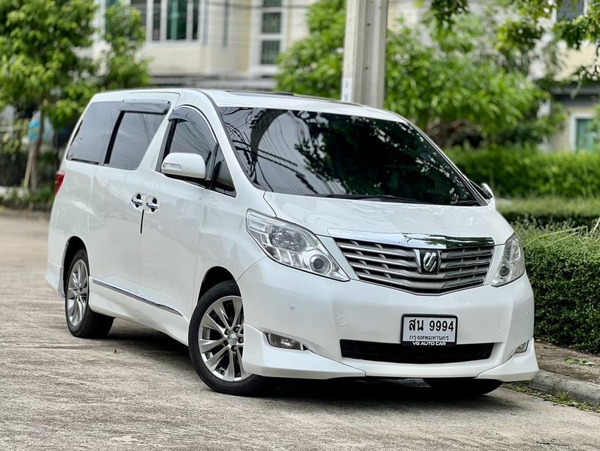 Toyota Alphard 2.4V (รถศูนย์) เครื่องยนต์: เบนซิน เกียร์: ออโต้ สี: ขาว ปี: 2010 21xxxx km